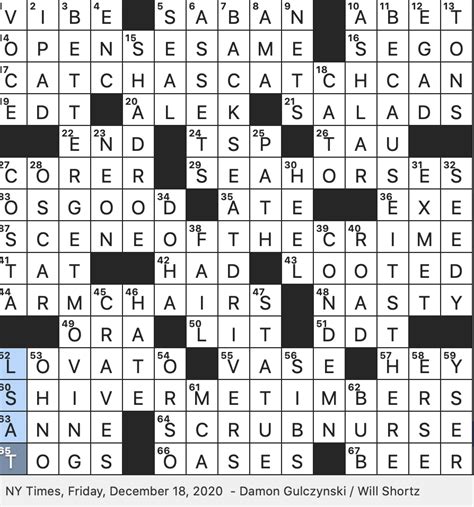 nytimes crossword today rex parker
